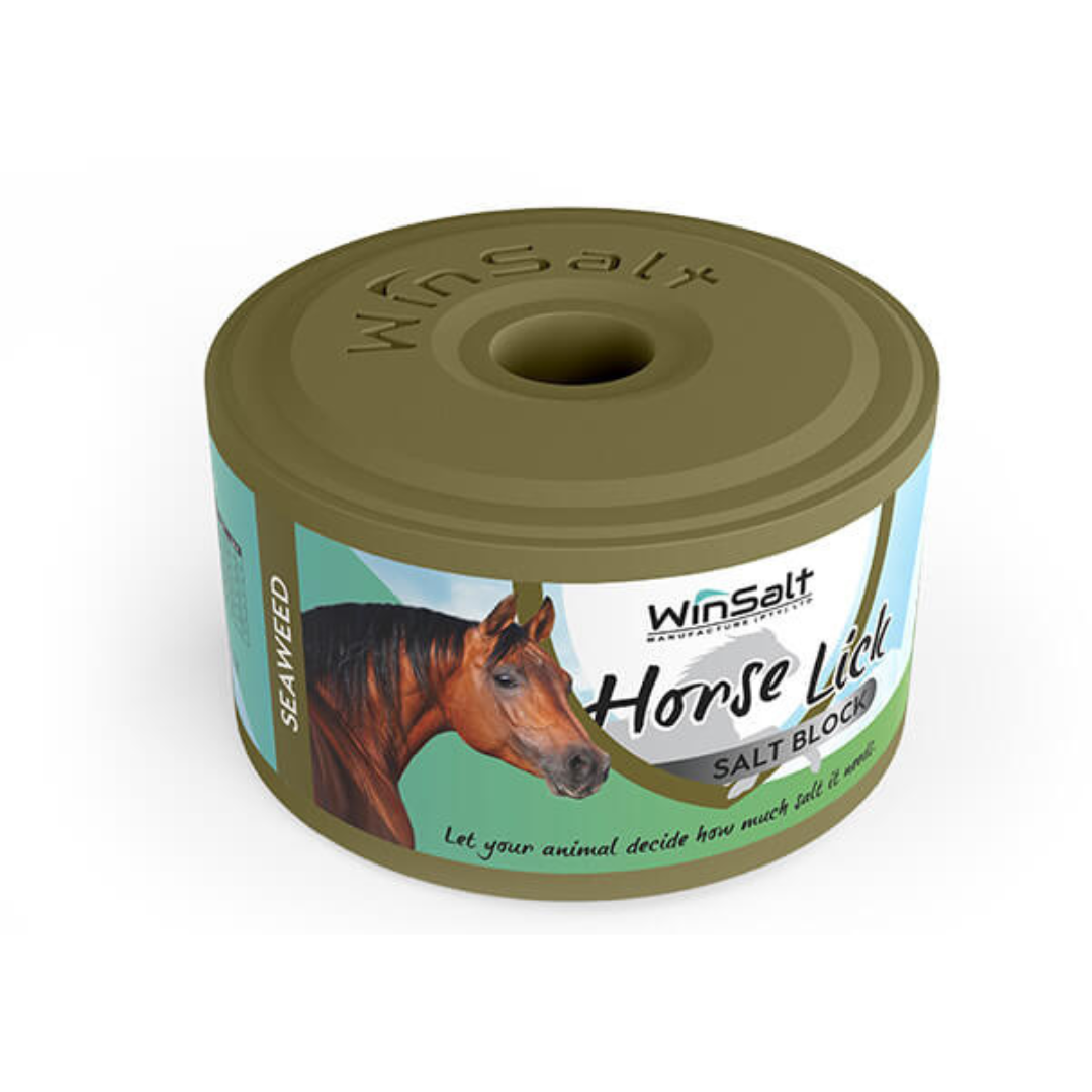 WinSalt Pure Salt Seaweed Equine Lick 2kg