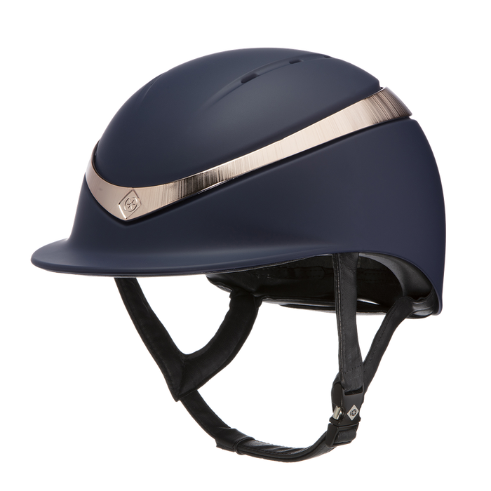 Charles Owen Halo Helmet with MIPS Navy/Platinum