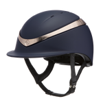Charles Owen Halo Riding Helmet Navy/Platinum