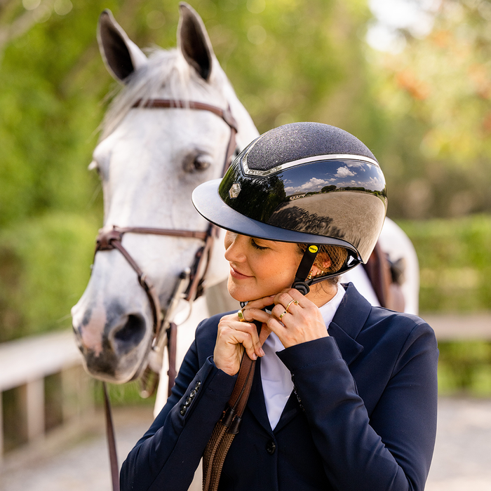 Charles Owen Kylo Sparkly Helmet with MIPS - Wide Peak