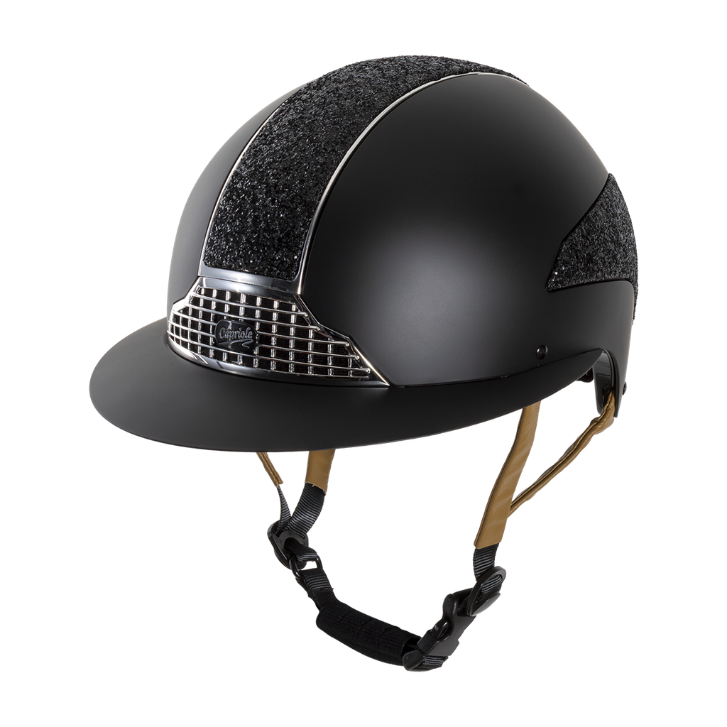 Capriole Vogue Helmet Black Silver