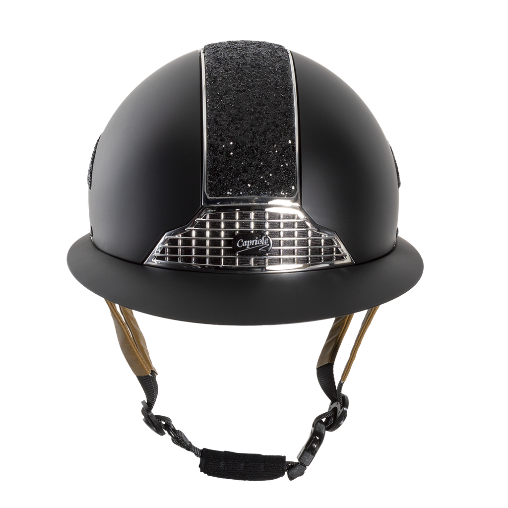 Capriole Vogue Helmet Black Silver