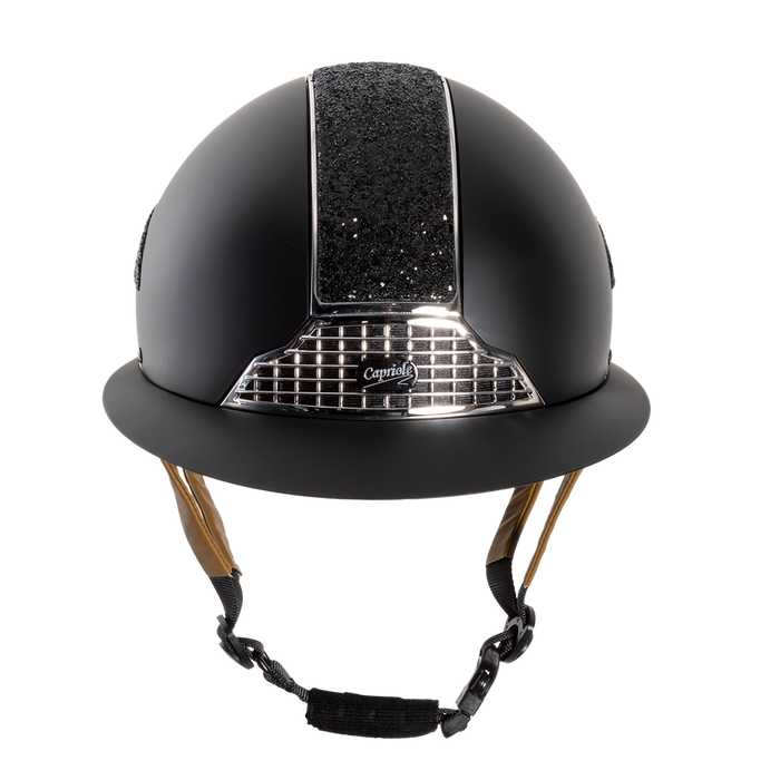 Capriole Vogue Helmet Black Silver