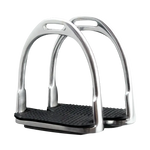 Stirrup Irons Knife Edge Nickel Plated