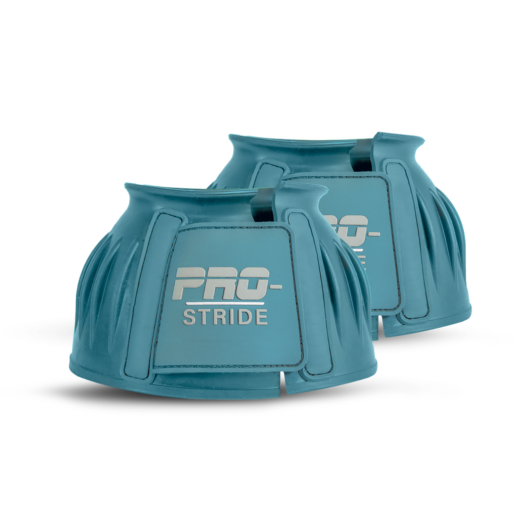 Pro Stride Over Reach Boots Velcro Teal - Horse Protection