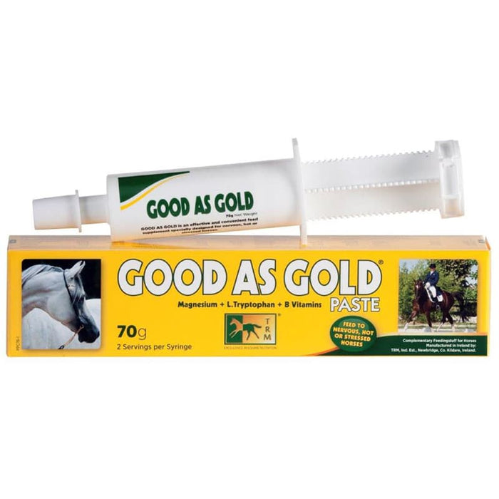 Good as gold paste 70grams 2 servings per syringe