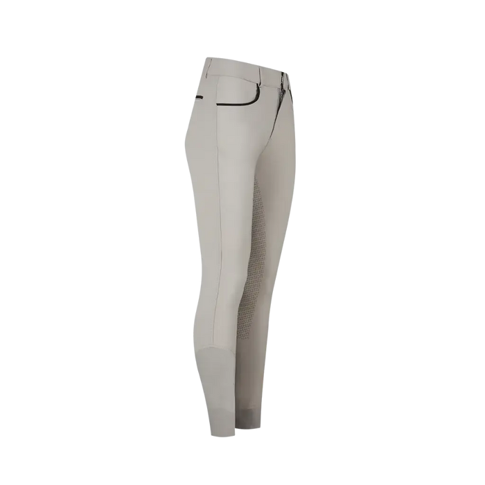 Equileisure Mens Silicone Breeches Grey