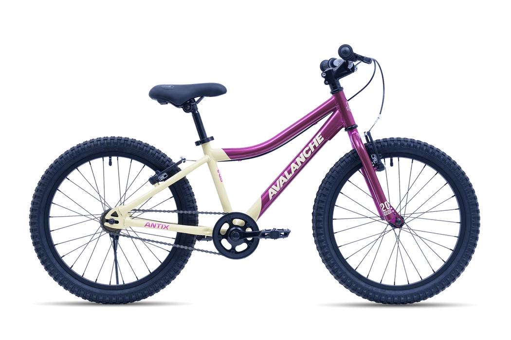 Avalanche Bike ANTIX 20" GIRLS RHUBARB/CUSTARD