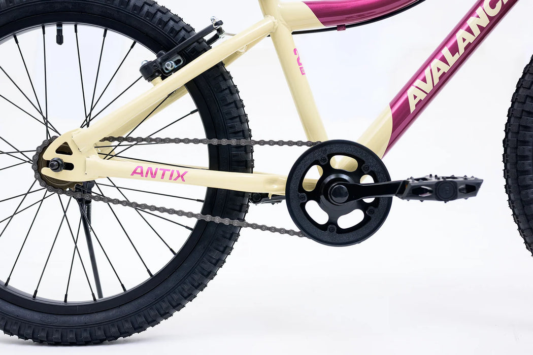 Avalanche Bike ANTIX 20" GIRLS RHUBARB/CUSTARD