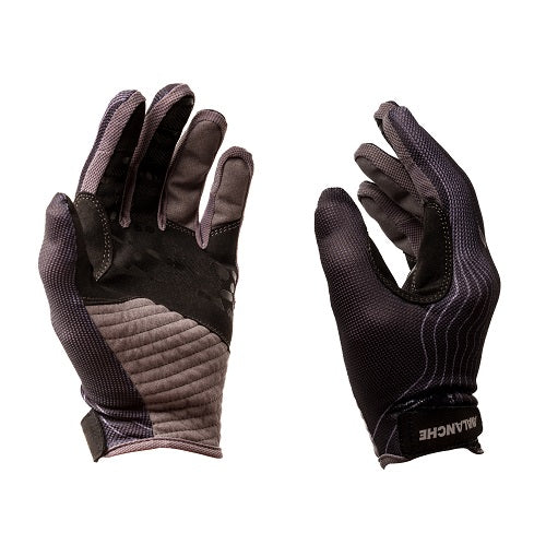 Glove Avalanche All Ride Full Finger Black Grey