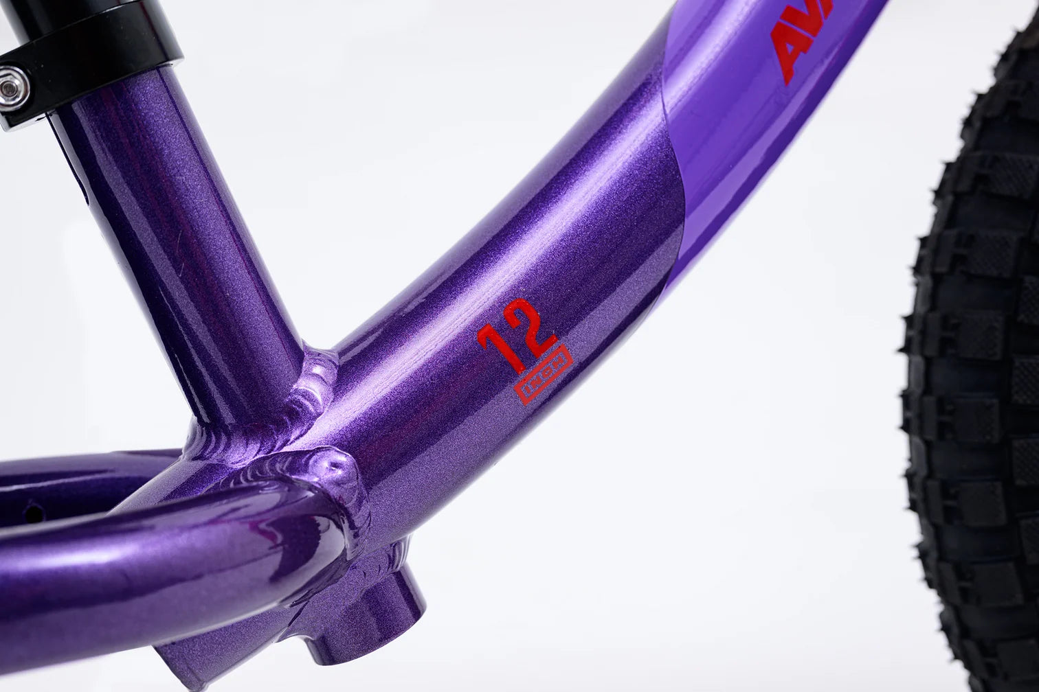 Avalanche Pebble Lite Balance Bike Girls 12 inch PURPLE/RED