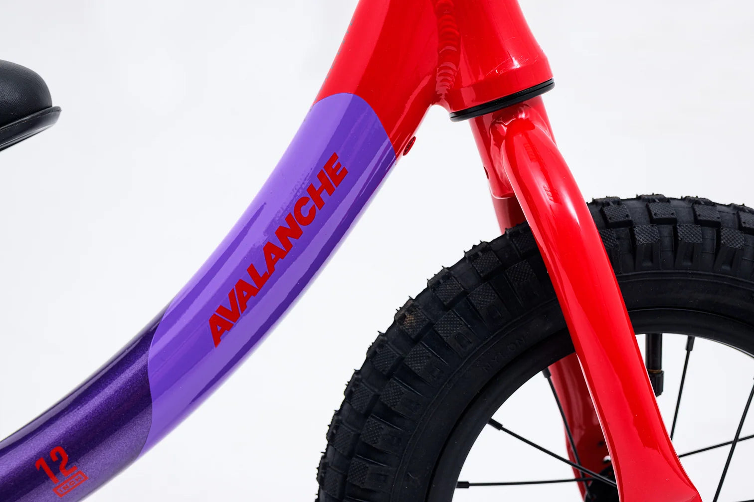 Avalanche Pebble Lite Balance Bike Girls 12 inch PURPLE/RED
