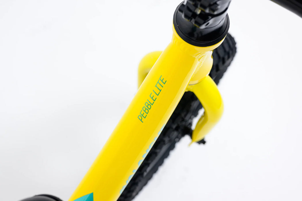 Avalanche Pebble Lite Balance Bike Boys 12 inch YELLOW/AQUA