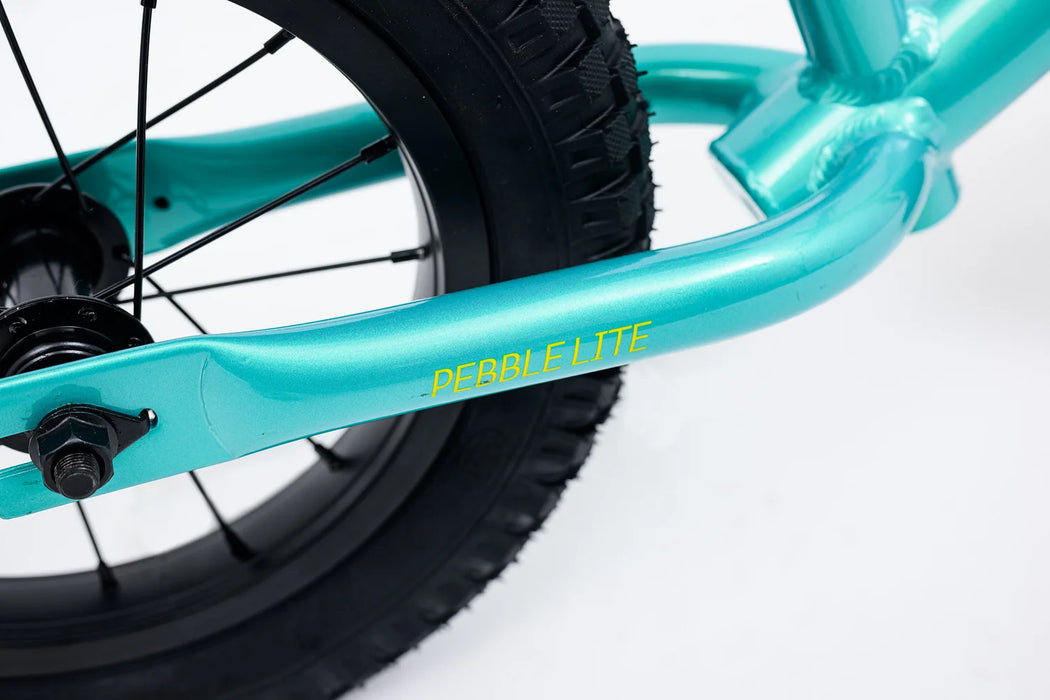Avalanche Pebble Lite Balance Bike Boys 12 inch YELLOW/AQUA