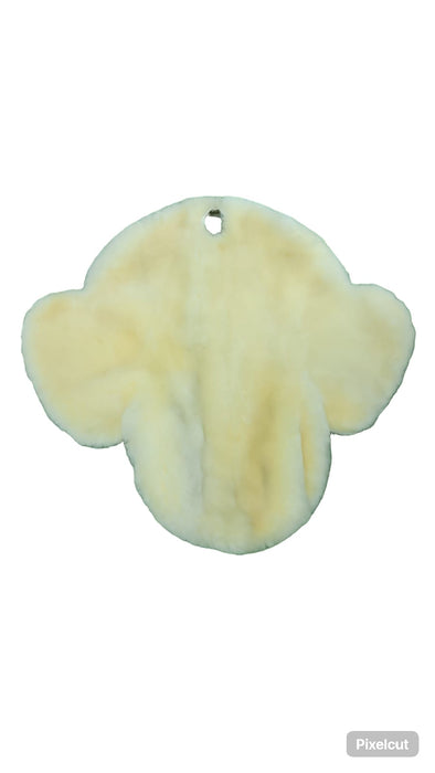 Bartl bumnah sheepskin western saddle shape