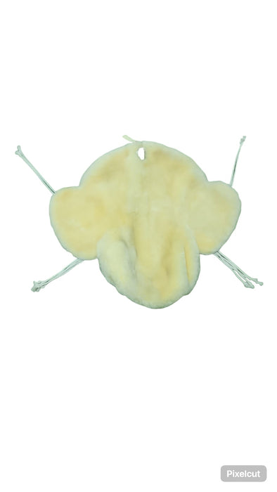 Bartl bumnah sheepskin western saddle shape