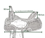Saddle The All-Fired Barrel Racer Western