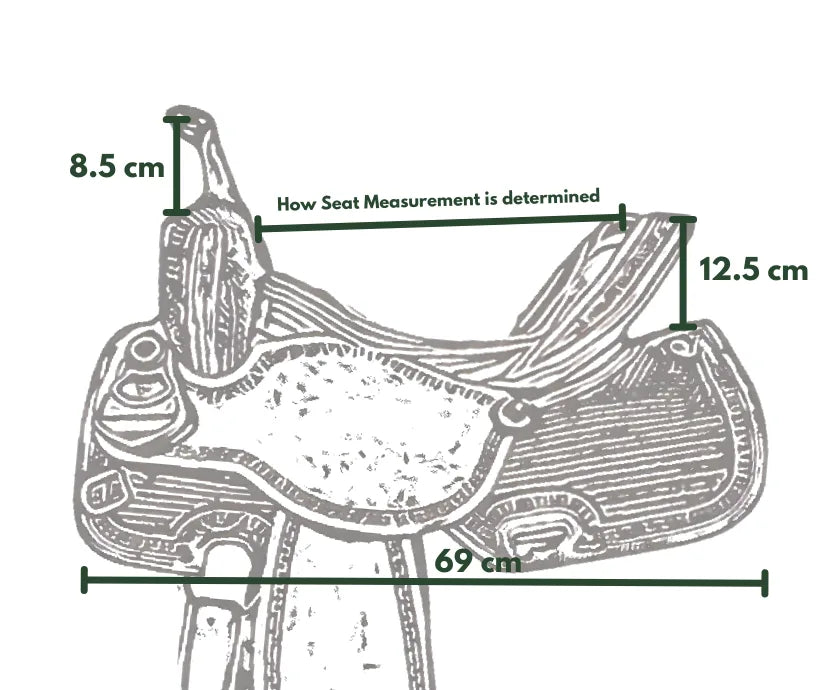 Saddle The All-Fired Barrel Racer Western
