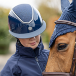 Charles Owen Kylo Sparkly Helmet with MIPS - Wide Peak Black Gloss