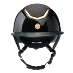 Charles Owen Kylo Sparkly Helmet with MIPS - Wide Peak Black Gloss