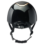 Charles Owen Kylo Sparkly Helmet with MIPS - Wide Peak Black Gloss