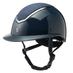Charles Owen Kylo Sparkly Helmet with MIPS - Wide Peak Black Gloss