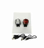 Bicycle Light Combo Front Rear Led Usb Charge