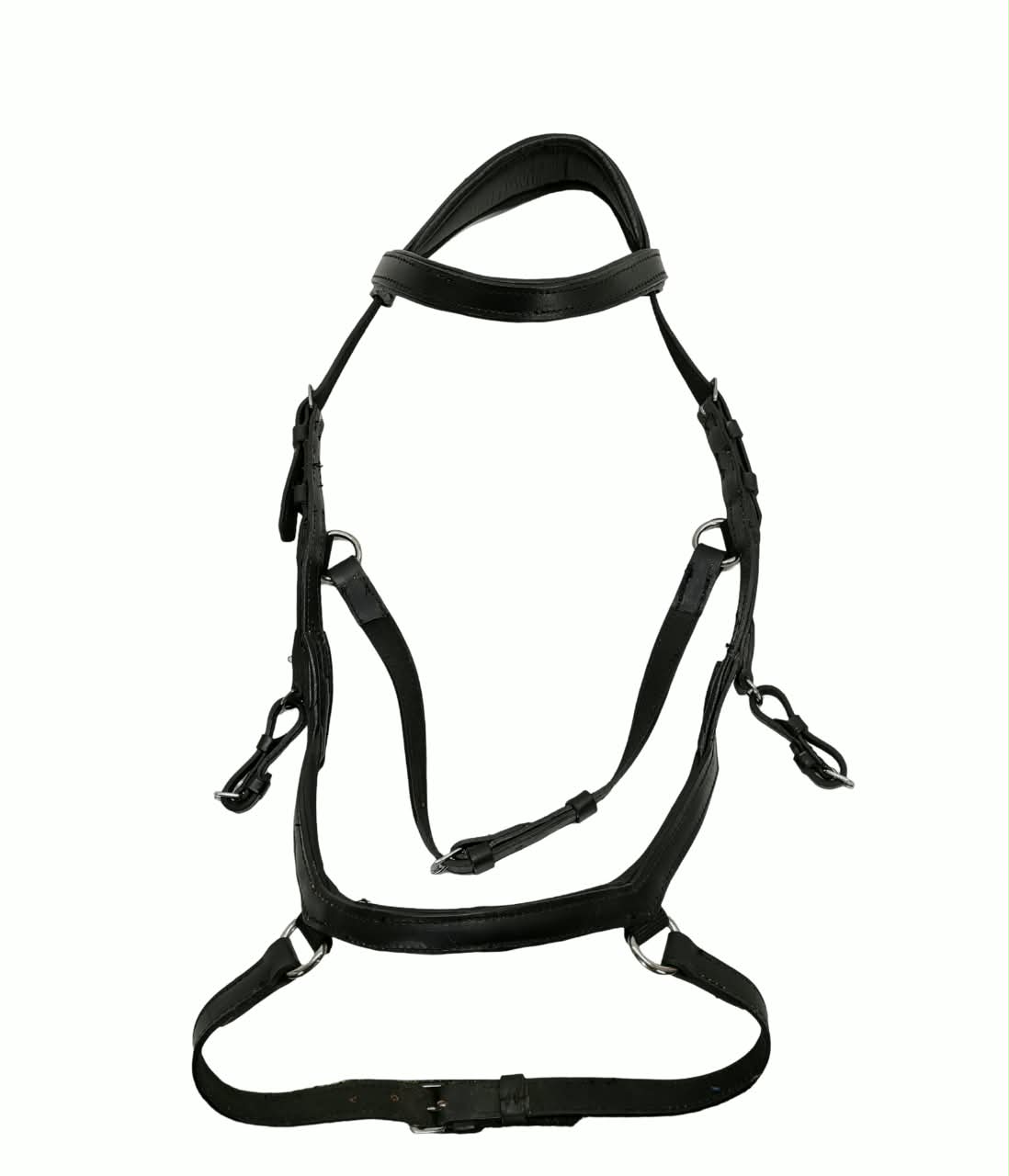 Relief bridle leather no reins