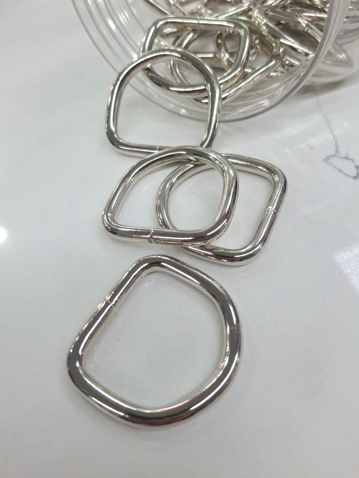 D ring 38mm 5mm heavy