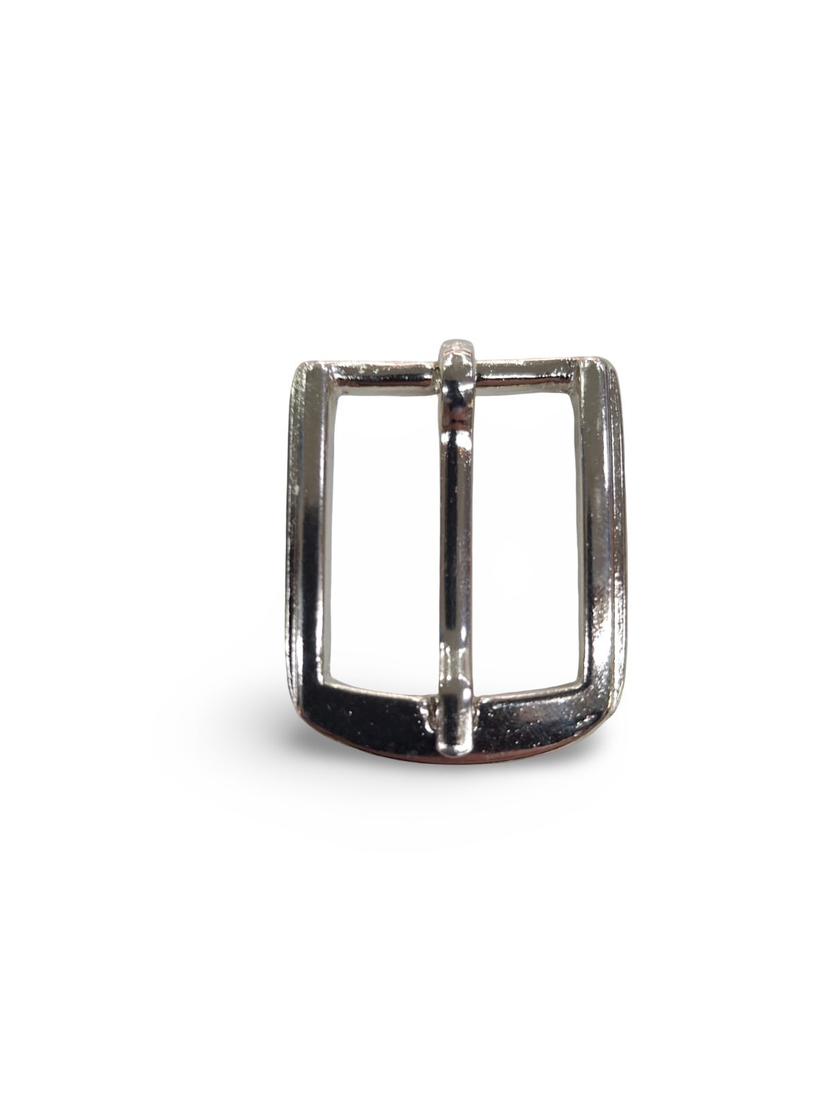 Buckle 25mm silver saddle creek for belts