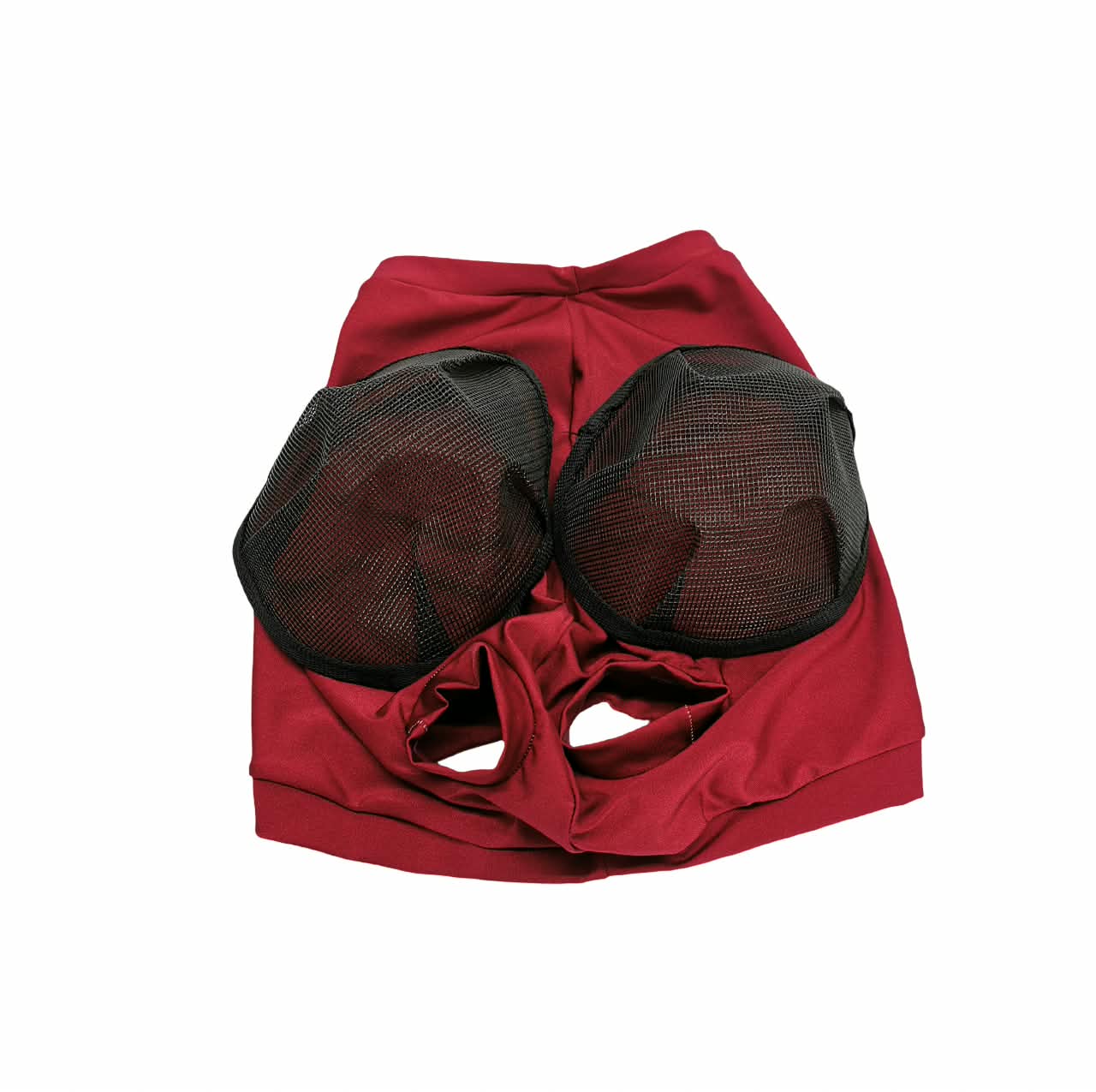 RidePro Fly mask without ear cover in a multi color Lycra fabric
