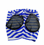 RidePro Fly mask without ear cover in a multi color Lycra fabric