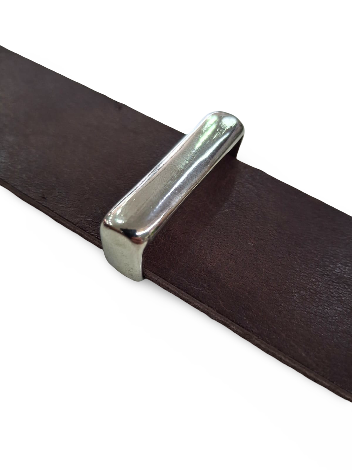 Belt loop 35mm silver