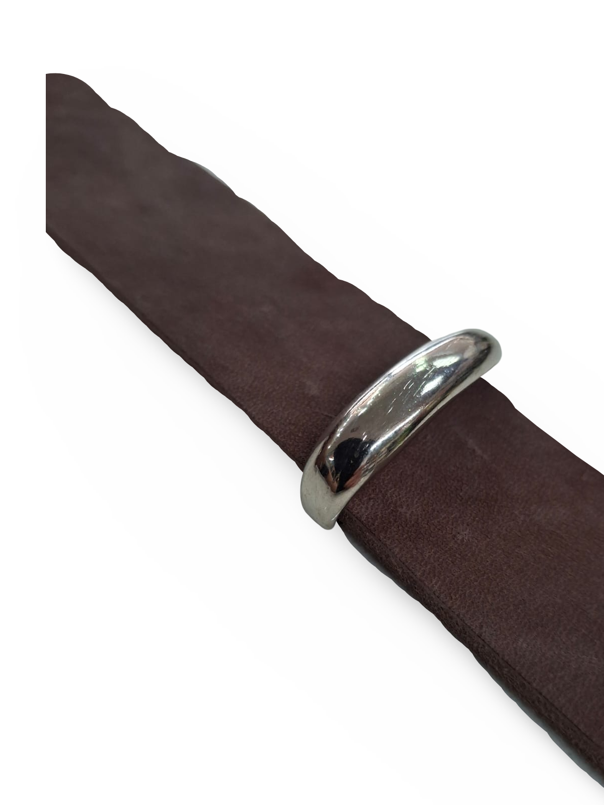 Belt loop 30mm silver