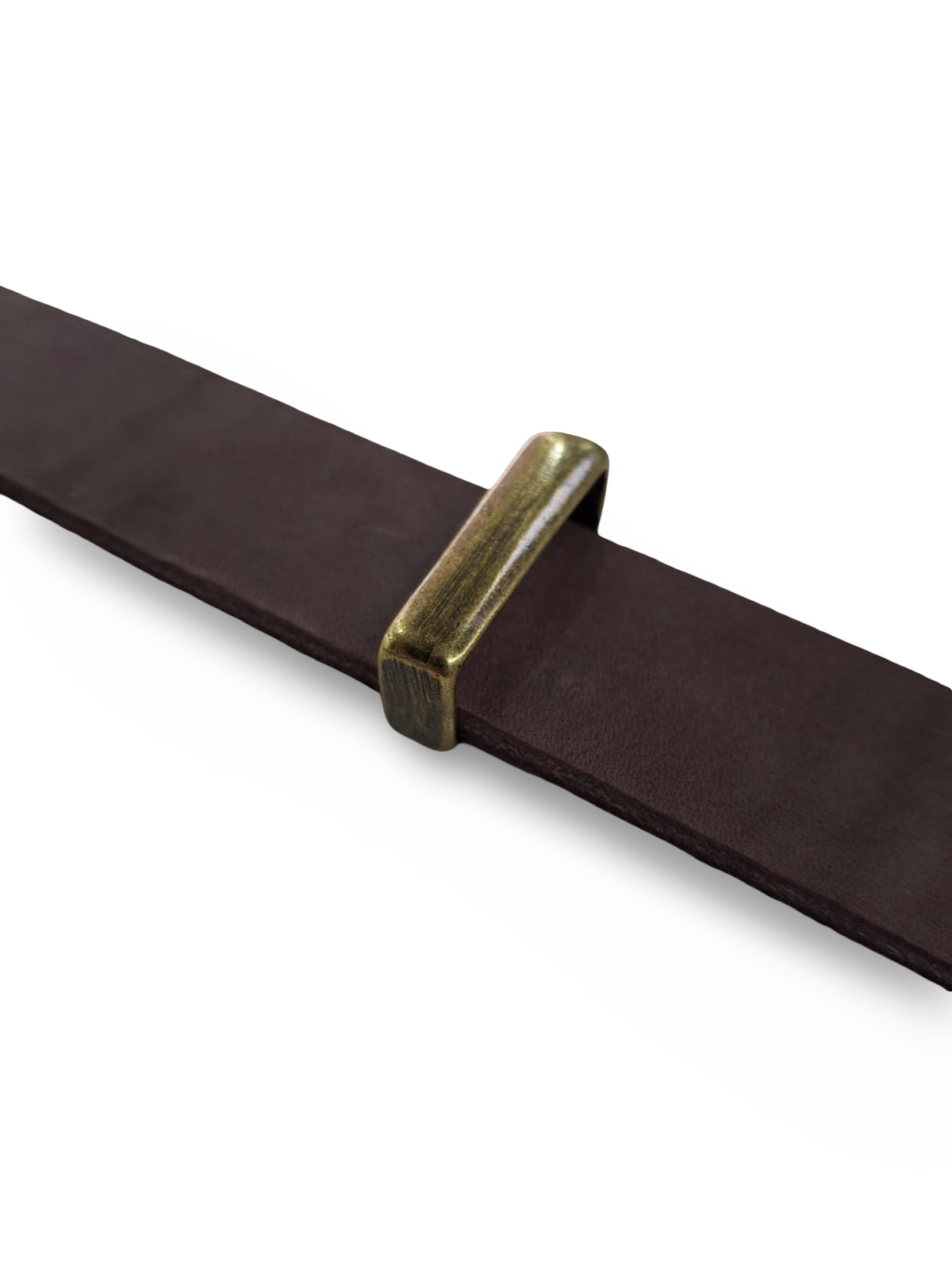 LOOP BELT LOOP 25MM ANT BRASS