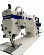 Kingstar walking foot leather machine 12mm stitch with servo motor