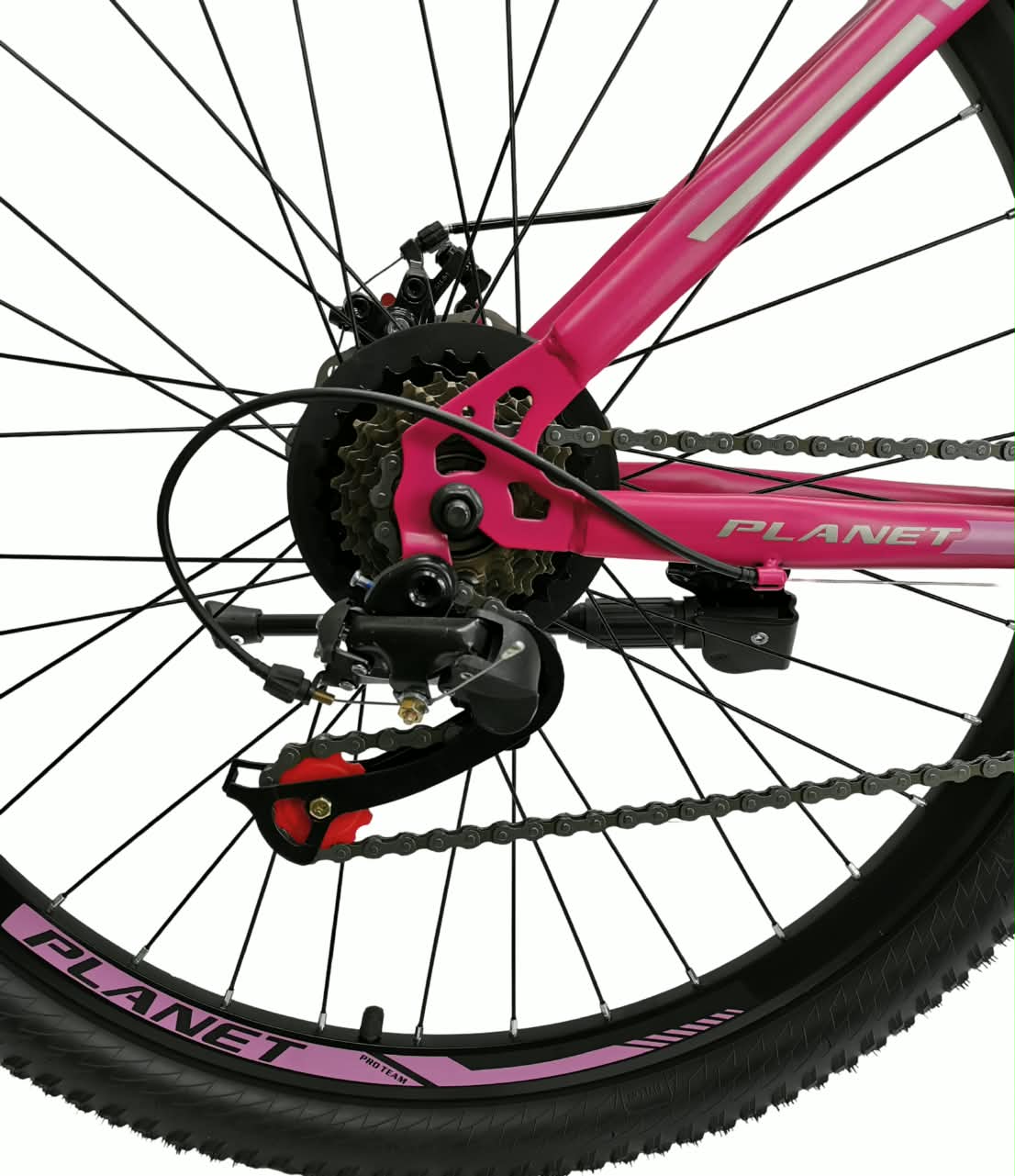 Planet Bicycle - Trendy MTB 26'' Bicycle Pink