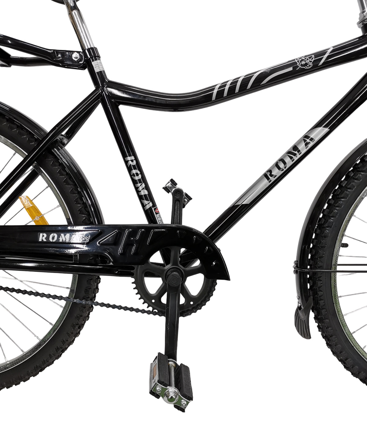 Pyramid Back Pedal Bicycle Unisex  with Carrier/Stand