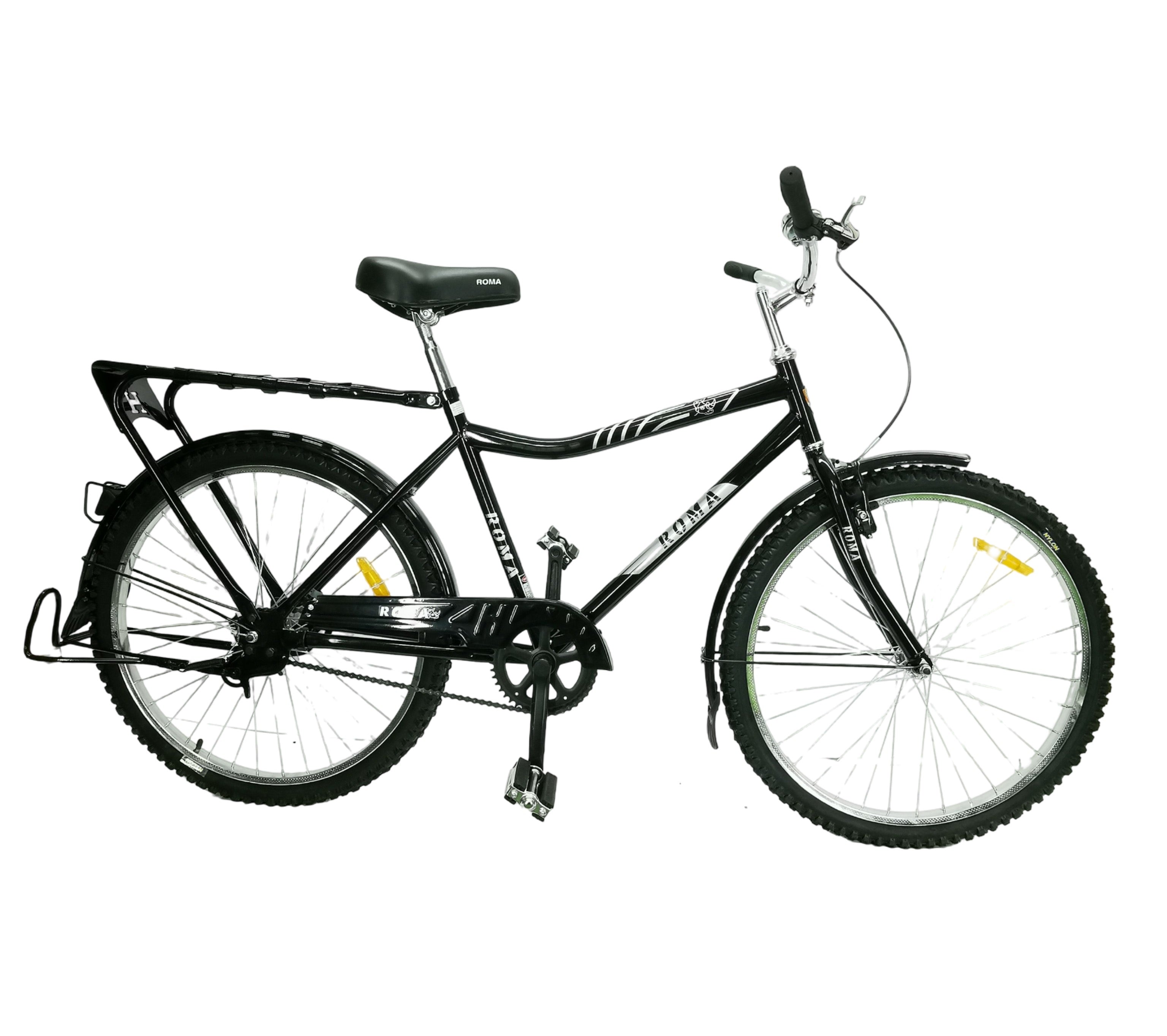 Pyramid Back Pedal Bicycle Unisex  with Carrier/Stand