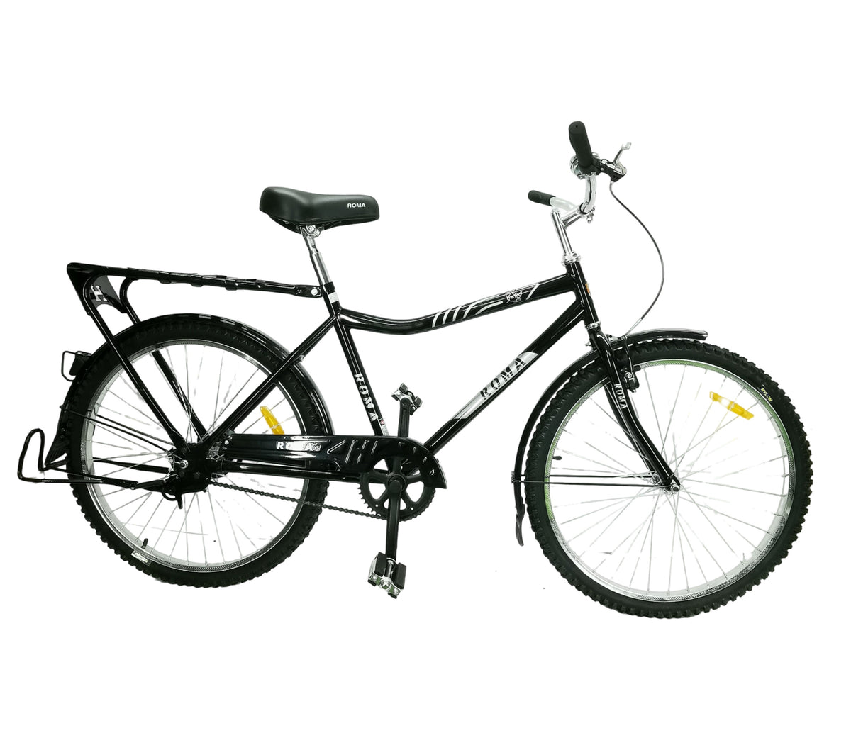 Pyramid Back Pedal Bicycle Unisex  with Carrier/Stand