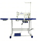 Kingstar walking foot leather machine 12mm stitch with servo motor