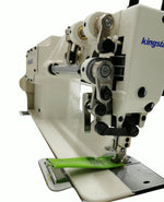 Kingstar walking foot leather machine 12mm stitch with servo motor
