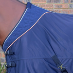 Day Sheet with Diamond Quilted Collar Navy