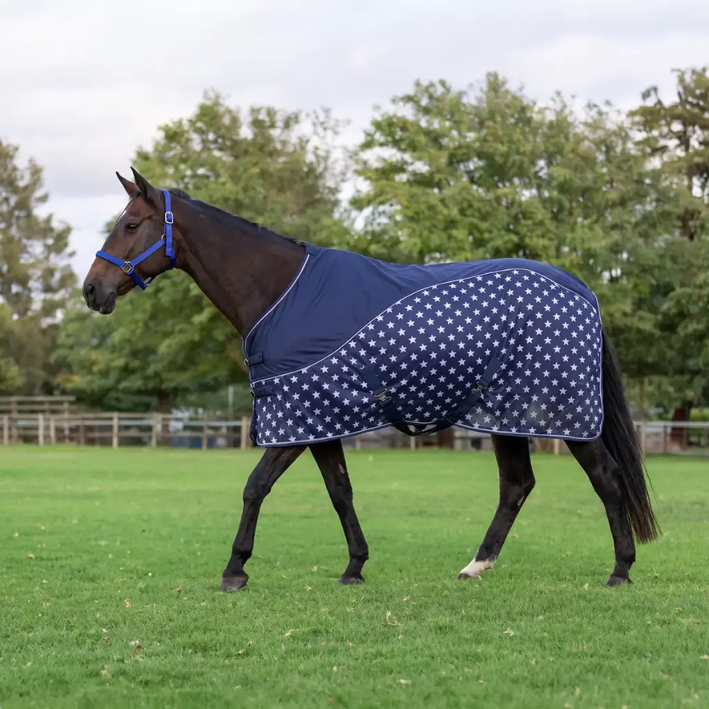 Mesh Sport Cooler Blanket with Stars
