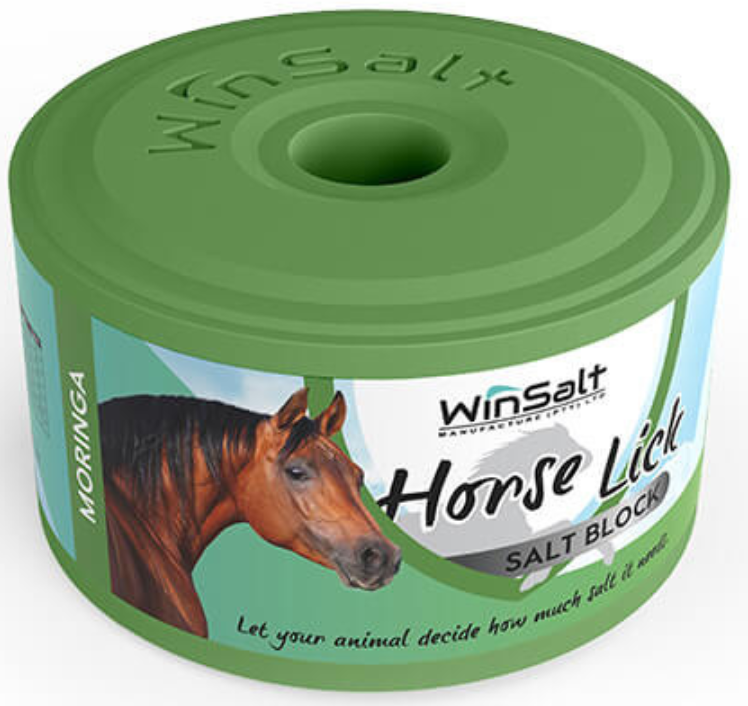 WinSalt Pure Salt Moringa Equine Lick 2kg