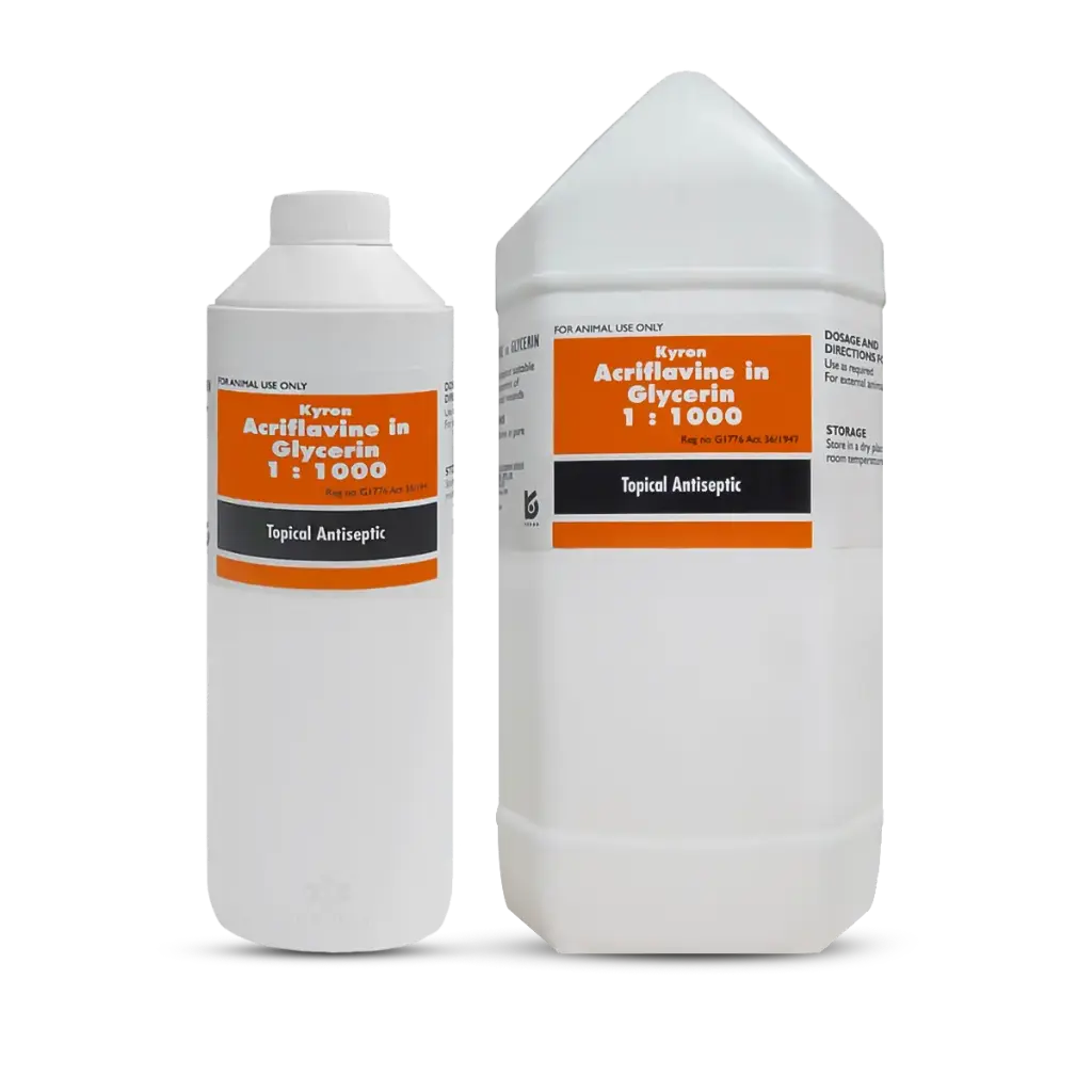 Acriflavine and glycerine 1:1000 500ml