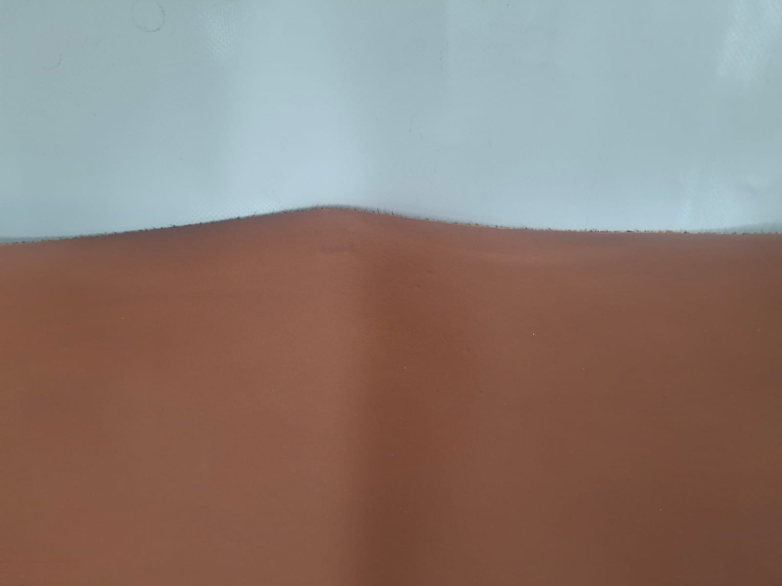 Leather dbl bends grade 2 Tan  spray dyed 3 to 3.5 **