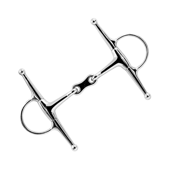 Fulmer snaffle bit with french link