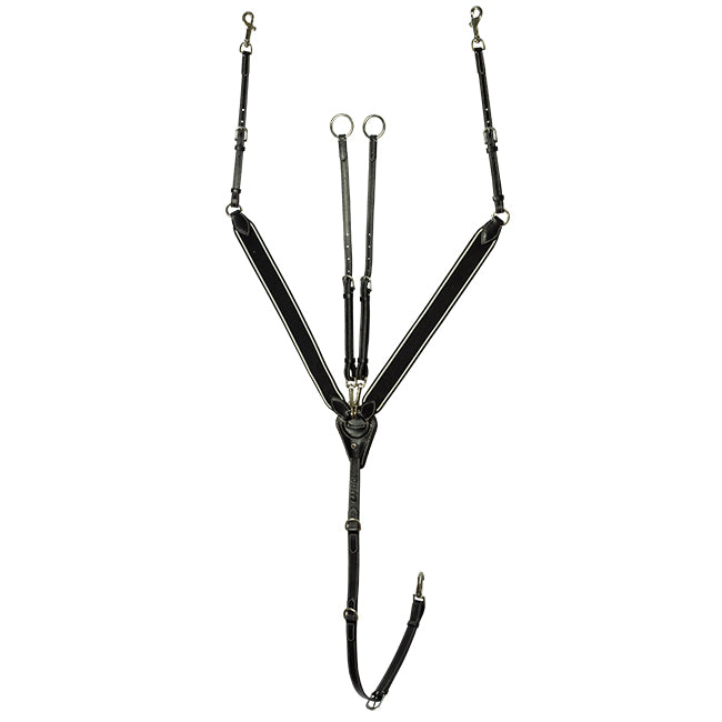 Capitol Premium Elastic Hunt Breastplate Black