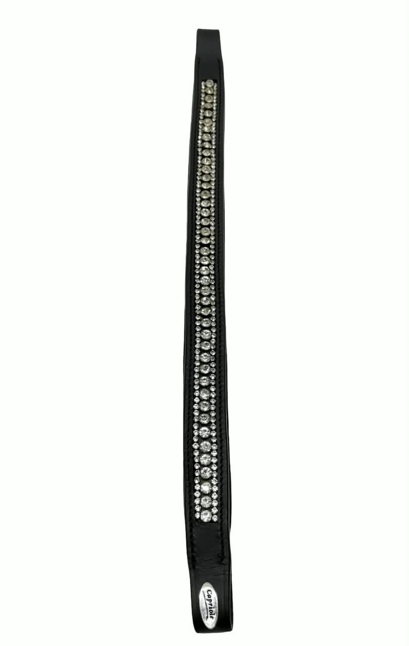 Capriole Phoenix Browband with embedded crystals